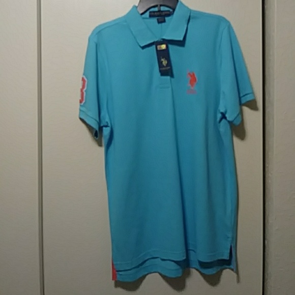 US Polo Assn. Blue Polo Shirt - Picture 8 of 8